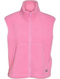 Noisy May Vest - NMMASEY SHORT TEDDY VEST NOOS - XS till L - Damer - pink