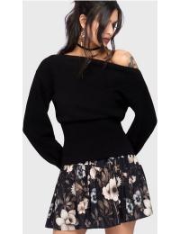 Killstar Kort nederdel - Celestial Summer - Stellar Hour Mini Skirt - XS till XL - Damer - sort