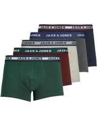Jack & Jones Boksershorts - JACOLIVER TRUNKS 5-PACK NOOS - S till XXL - Herrer - multifarvet