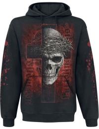 Spiral Hættetrøje - SILENT SUFFERING - Hooded SS - M till XXL - Herrer - sort
