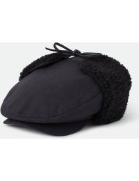 Brixton Beanie - Tønde-hue med øreklapper - Unisex - sort