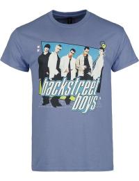 Backstreet Boys T-shirt - 90's Pop Grid - S till 3XL - Herrer - lilla