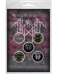 Sleep Token Badge - Even In Arcadia - Ingen - multifarvet