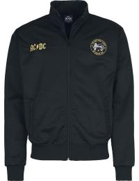 AC/DC Træningstop - Soccer Trackjacket - S till 5XL - Herrer - sort