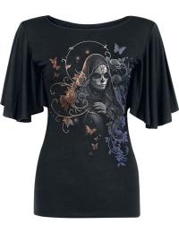 Spiral T-shirt - Gotisk ynde - S till 3XL - Damer - sort