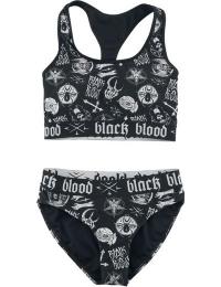Gothicana by EMP Bikinisæt - Bikini-pakke - S till XL - Damer - sort