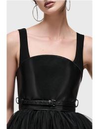 KIHILIST by KILLSTAR Bælte - Shadow Serenade Corset Belt - Damer - sort