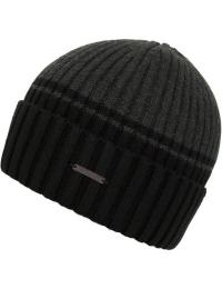 Chillouts Beanie - Malik Hat - Unisex - mørk grå-sort