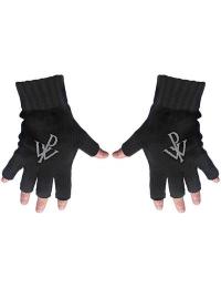 Powerwolf Fingerløse handsker - Logo - Unisex - sort