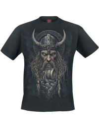 Spiral T-shirt - Vikinger fra Norden - S till 4XL - Herrer - sort