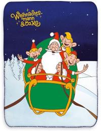 Julemanden & Co. KG Tæpper - Weihnachtsmann - Ingen - multifarvet
