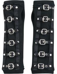 Poizen Industries Ærmehandsker - Buckle Cuffs - Damer - sort