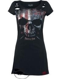 Rock Rebel by EMP Kort kjole - Living Legend - XS till 5XL - Damer - sort