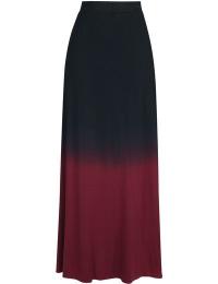 Black Premium by EMP Lang nederdel - Save Tonight - XS till XXL - Damer - sort-rød