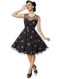 Belsira Mellemlang kjole - Cocktailkleid - XS till XL - Damer - sort