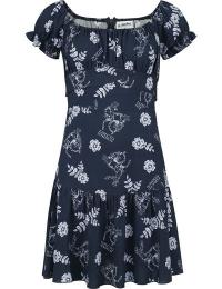 Harry Potter Mellemlang kjole - Patronus - M till XL - Damer - multifarvet