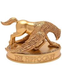 Harry Potter Statue - Buckbeak - Ingen - guld