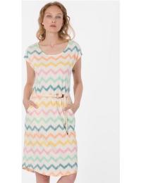 Ragwear Kort kjole - LILITHE - XS till L - Damer - multifarvet