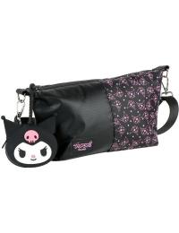 Hello Kitty - Anime Håndtaske - Kuromi - Unisex - sort