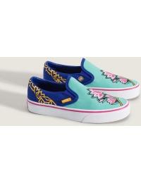 Vans - Anime Sneakers - Kids - Classic Slip On - KPop Demon Hunters Zoey - Größere Kinder (8-14 jahre) - EU35 till EU 38 - Damer - multifarvet