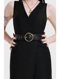 Killstar Bælte - Basilica Snake Belt - Damer - sort