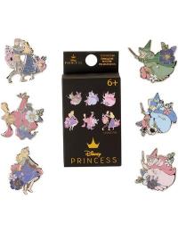 Sleeping Beauty - Disney Pin - Loungefly - Disney Princess 65-års Jubilæums Mystery Pin Blind Box - Ingen - multifarvet