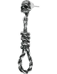 Alchemy Gothic Øreringe - Hangman´s Noose - Damer - sølvfarvet