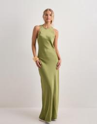 Neo Noir - Grøn - Celinie Heavy Sateen Dress