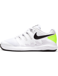 NikeCourt Jr. Vapor X-tennissko til små/store børn - hvid