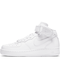 Nike Air Force 1 '07 Mid-sko til kvinder - hvid