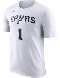San Antonio Spurs Victor Wembanyama Nike NBA-T-shirt til mænd - hvid