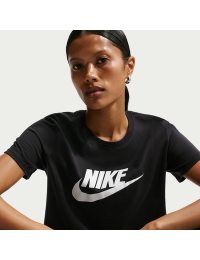Nike Essentials Logo-T-shirt til kvinder - sort