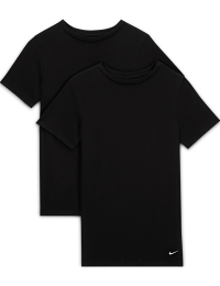 Nike-crew-undertrøje til større børn (2 stk.) - sort