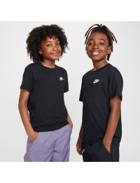 Nike -T-shirt til større børn - sort