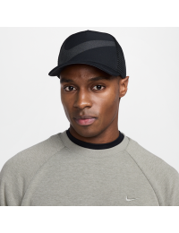 Nike Rise-truckerkasket til børn - sort