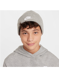 Nike Peak-beanie til større børn - grå