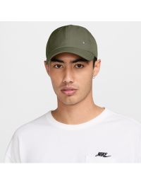 Ustruktureret Nike Dri-FIT Club-metal-Swoosh-kasket - grøn