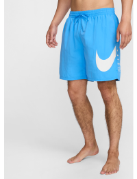 Nike Swim Breaker-volleyshorts (18 cm) med indershorts til mænd - blå