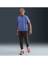Alsidige Nike Unlimited-Dri-FIT-bukser med lynlåsmanchetter til mænd - brun