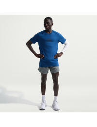 Nike Stride Dri-FIT-løbeshorts med indershorts (18 cm) til mænd - grå