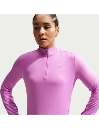 Nike Swift UV-løbetop med Dri-FIT og 1/4 lynlås til kvinder - lilla