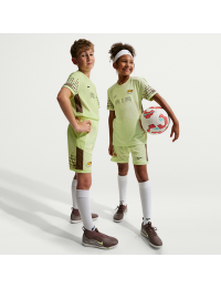 Kylian Mbappé Academy-Dri-FIT-fodboldshorts til større børn - grøn