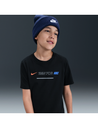Nike -T-shirt til større børn - sort