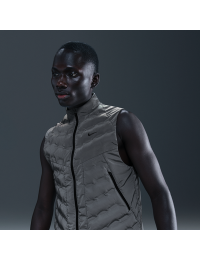 Nike Therma-FIT ADV-løbevest i reflekterende design til mænd - grå