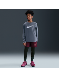 Nike Pro Dri-FIT-tights til større børn (drenge) - sort
