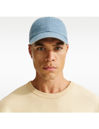 Ustruktureret Nike Club-kasket i denim - blå