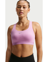 Nike Swift-sports-bh med kraftig støtte og let foring til kvinder - lilla
