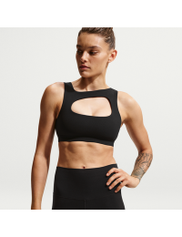 Nike Zenvy-sports-bh med let støtte og let for til kvinder - sort