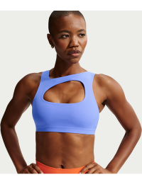 Nike Zenvy-sports-bh med let støtte og let for til kvinder - blå
