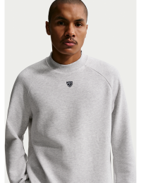 Nike Par Therma-FIT-golftrøje med rund hals til mænd - grå